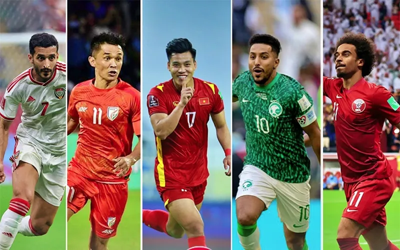 BXH châu Á ảnh hưởng đến suất tham dự World Cup và Asian Cup