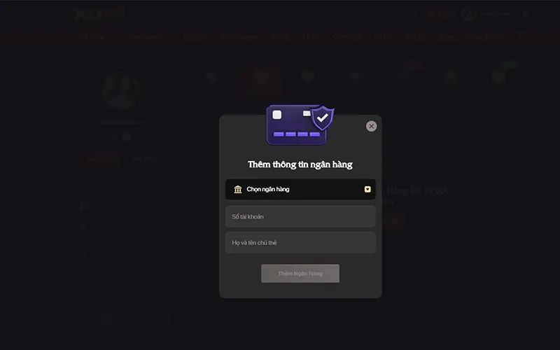 Hướng dẫn nạp tiền XO88 hiện có bằng ngân hàng
